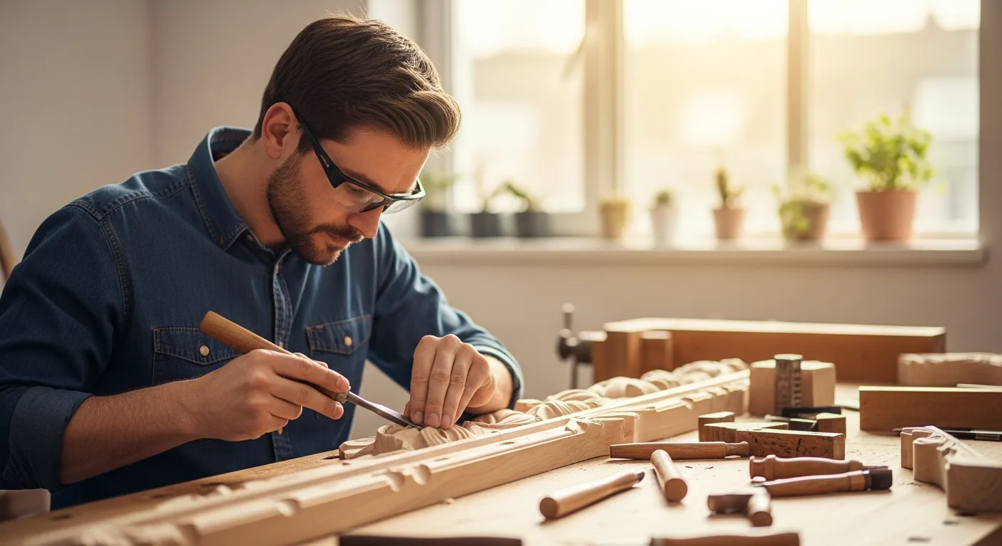A man performing a specialized manual trade, illustrating which 3 jobs will survive AI.