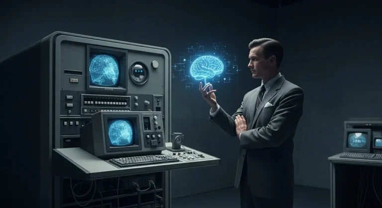 A historical look at why artificial intelligence is called artificial and the story behind its naming.
