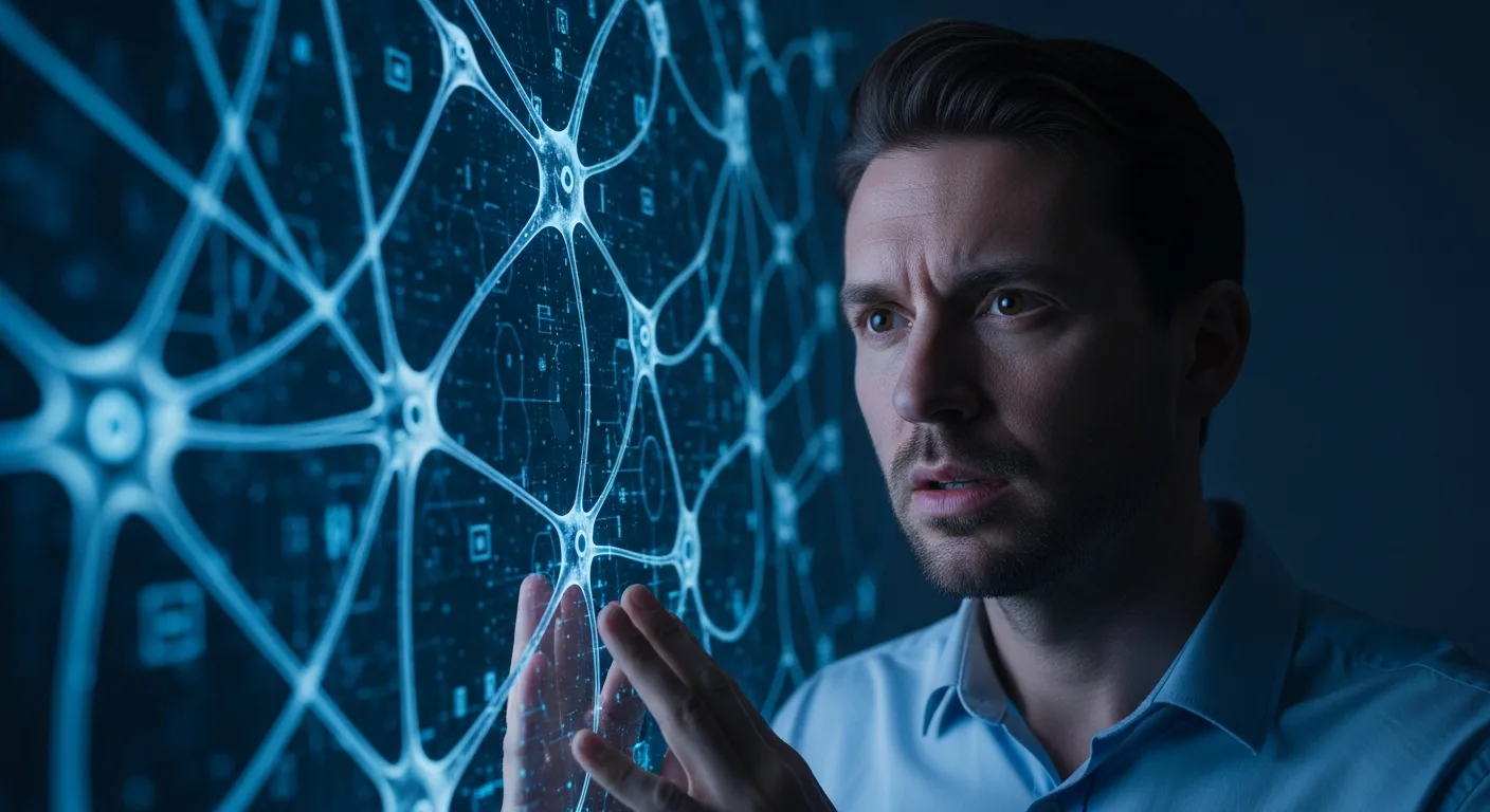A conceptual visual explaining why artificial intelligence is dangerous for humans and its risks in 2026.